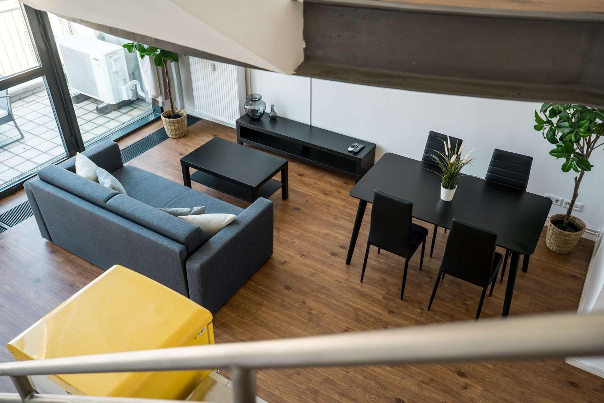 Fantastic Loft With Balcony Apartamento